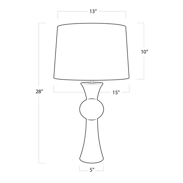 Vaughn Wood Table Lamp